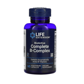Life Extension, BioActive Complete B-Complex, 60 Vegetarian Capsules