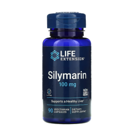 Life Extension, Silymarin, 100 mg, 90 Vegetarian Capsules